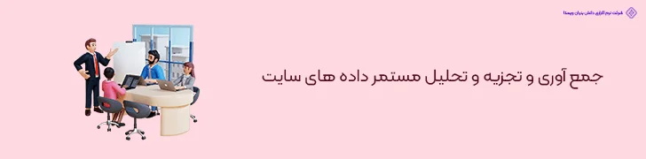 جمع-آوری-و-تجزیه-و-تحلیل-مستمر-داده-های-سایت-10 راهکار برای کاهش هزینه طراحی سایت