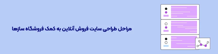 مراحل طراحی سایت فروش آنلاین به کمک فروشگاه سازها-آموزش طراحی سایت فروشگاهی